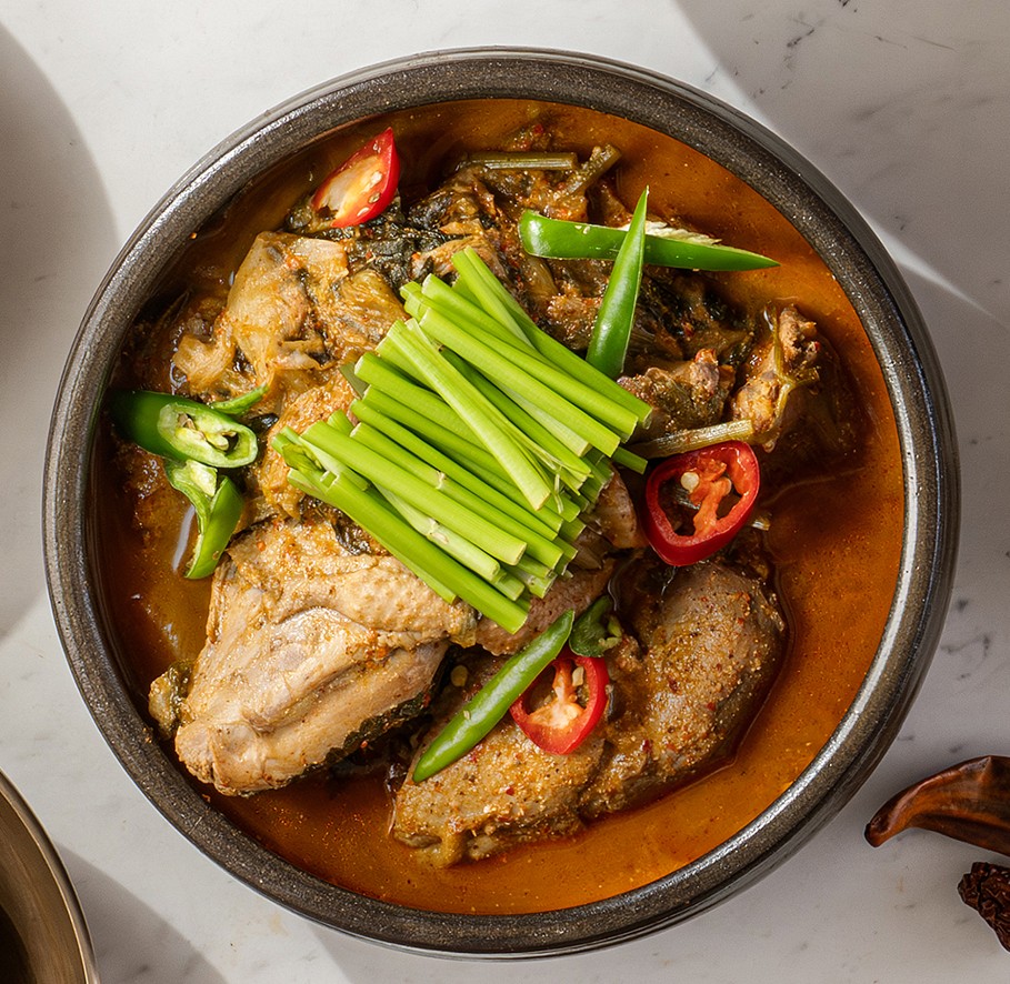 Korean style spicy Chicken Stew