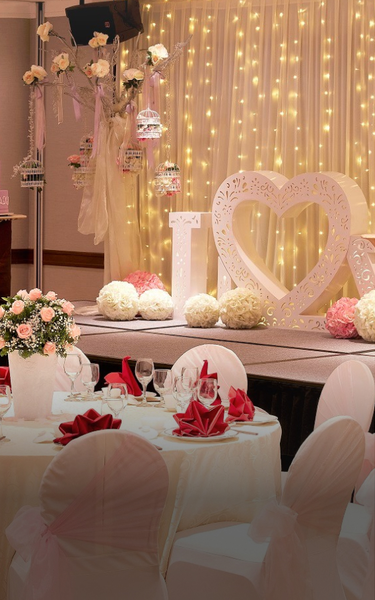  Celebrate your special day in our award-winning wedding venue