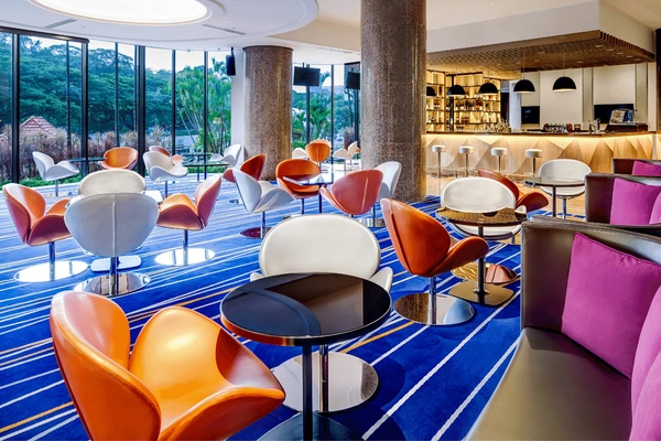 Wake up to a fresh cup of coffee at Atrium Bar 317