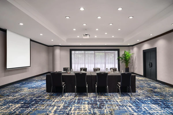 Changi Room (Boardroom Setup) - Perfect for a Work-From-Hotel session