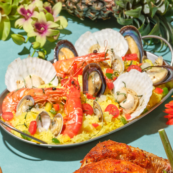 Saffron Seafood Paella