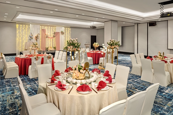 Blush Hour - Seletar Wedding Theme