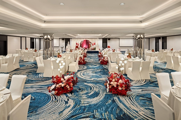 Velvet Vows - Atrium Ballroom Wedding Theme