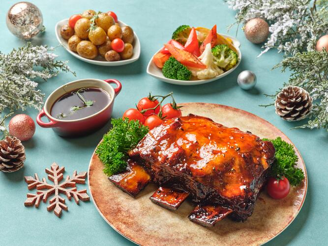 Slow-Roasted Beef short ribs